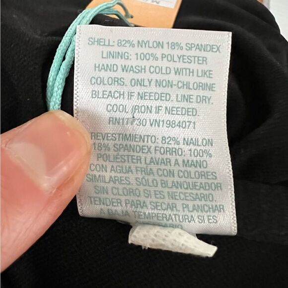 NWT! Kona sol black one piece swim suit - Picture 3 of 10